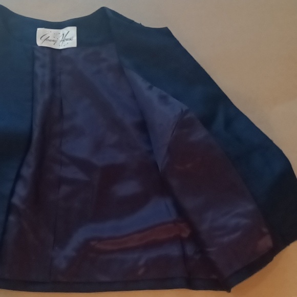 Young House cropped jacket VTG from 1960s three quarter sleeves size XS P - Picture 7 of 13